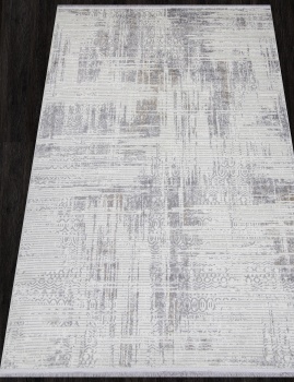 ALANYA-22403A - WHITE / GRE - ковры  размером 3х4