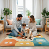 Безопасность детей и домашних питомцев: экологичный выбор коврового покрытия