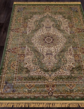 BUHARA-D432 - GREEN - ковры размером 1,6х3