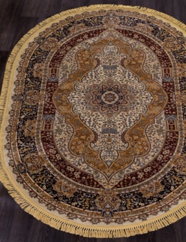 BUHARA-D432 - CREAM - ковры 2x3 овал