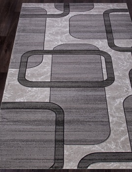 MEGA CARVING-D465 - LIGHT GRAY - ковры размером 1,6х3