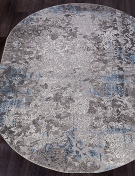 ARMINA-03852A - BLUE / BLUE - ковры 2.5х3.5 овал