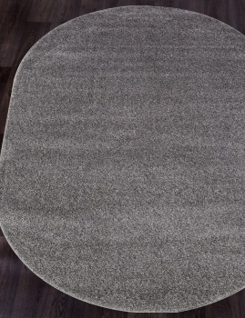 PLATINUM-t600 - GRAY - ковры 1.6х3 овал