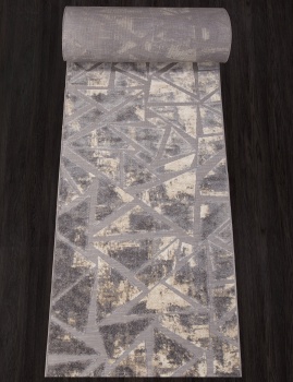 Дорожка - коллекция SIGMA ширина 1 м-8249 - BROWN-BEIGE - Дорожка