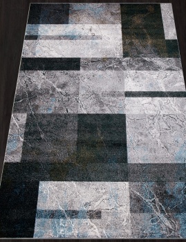 LONDON-D828 GRAY-BLUE - ковры размером 1.6х2.3