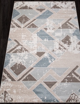 NATUREL-D979 BEIGE-BLUE - ковры размером 1.6х2.3