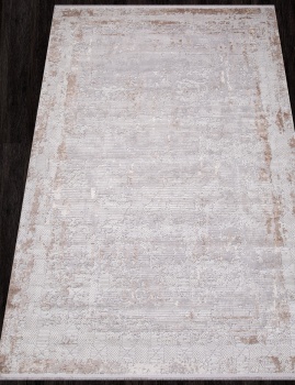ALANYA-22400A WHITE / GREY  - ковры размером 4х5