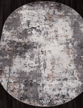 GRAFF-3319 - GRAY-BEIGE - ковры 2х4 овал