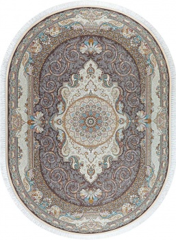 Mashad-G144 OVAL MELANJ / P - ковры размером 1.2х1.8 овал