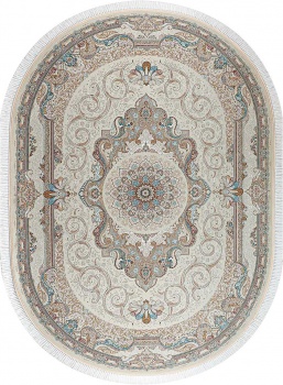 Mashad-G144 OVAL CREAM - ковры размером 1.2х1.8 овал