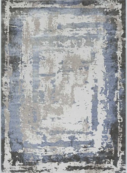 RIMMA LUX-36897J BLUE/ GREY - ковры размером 1,6х4