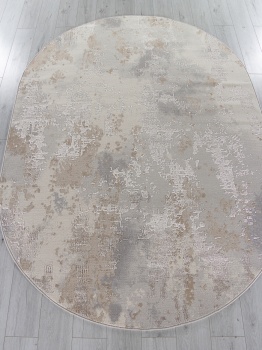 LIMAN-F171 - BEIGE - ковры 1.6х2.3 овал