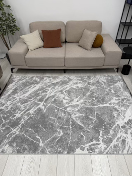 АМАЛЬ-0911A_GREY / CREAM - ковры размером 2х3