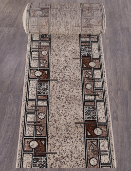 Дорожка - коллекция GAVANA ширина 1,5м-ALBINA 3 - BEIGE - Дорожка