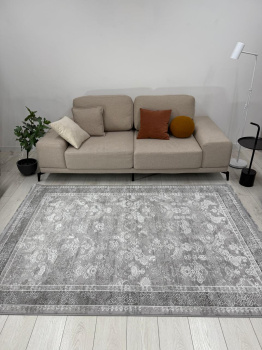 АФИНА-9008A_GREY / CREAM - ковры размером 2х3